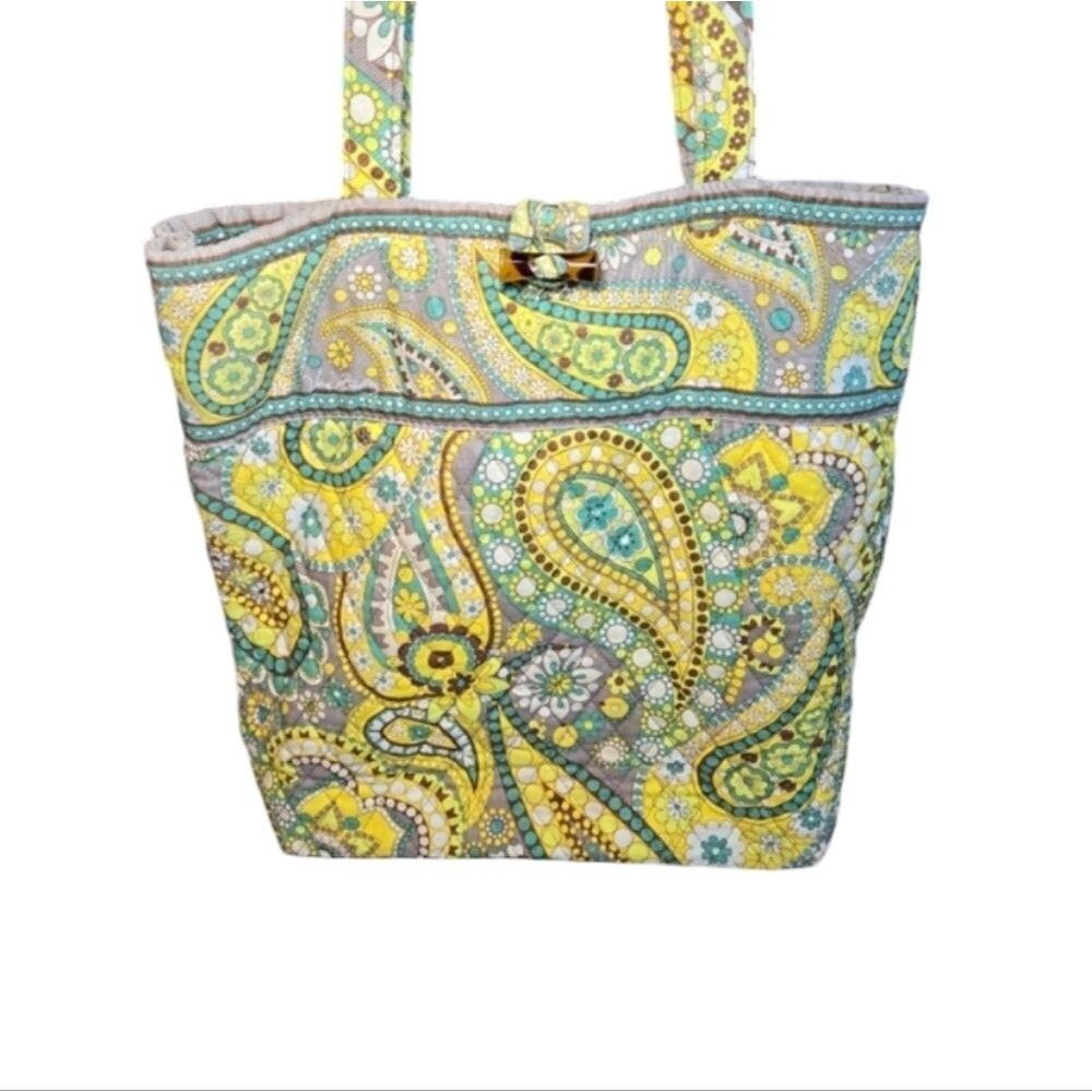 Vera Bradley Tote Bag - Lemon Parfait